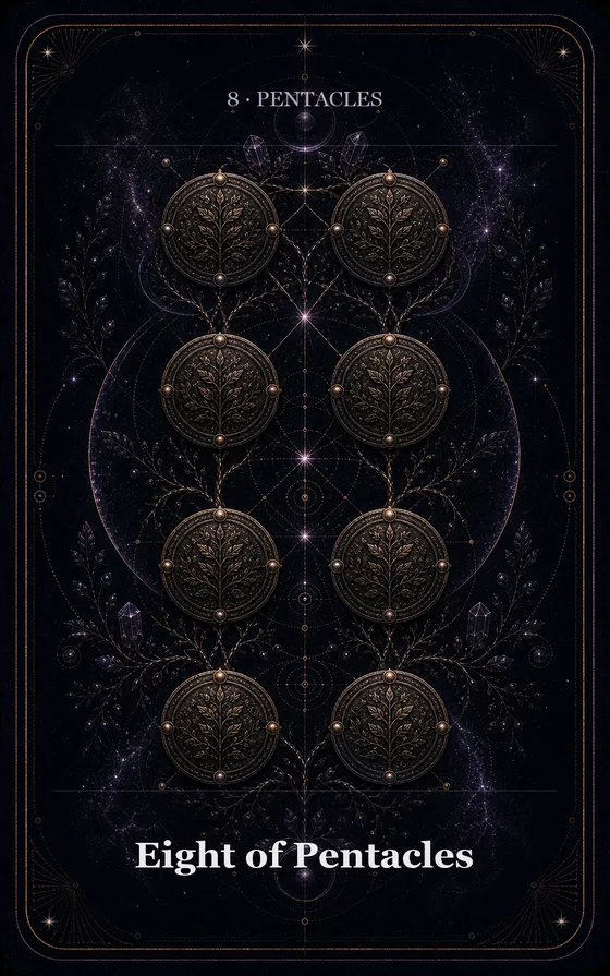 Eight of Pentacles